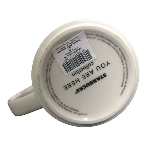 Starbucks Edinburgh (Scotland) YAH You Are Here UK Mug Coffee New/Boxed - Picture 5 of 10